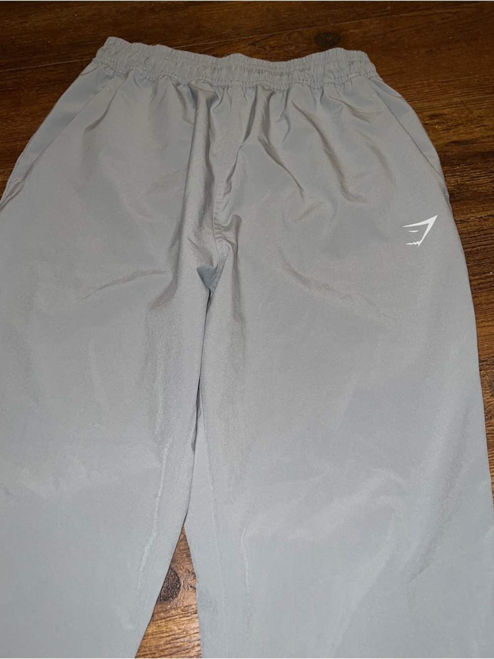 Gymshark Active Gray Drawstring Training Lightweight Track Pants Joggers Size S - Picture 8 of 11